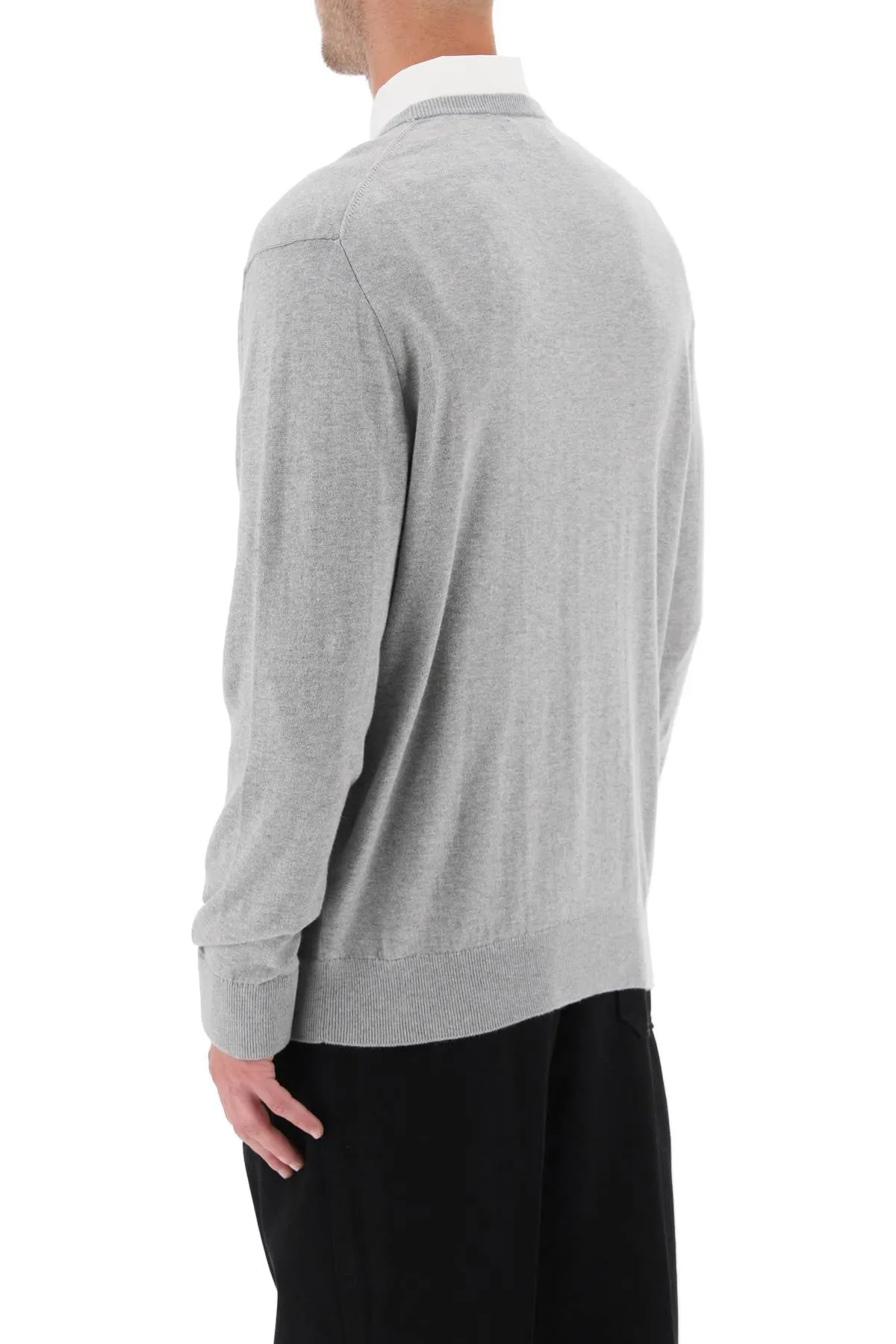 Soft Knit Sweater, Cotton Cashmere Blend