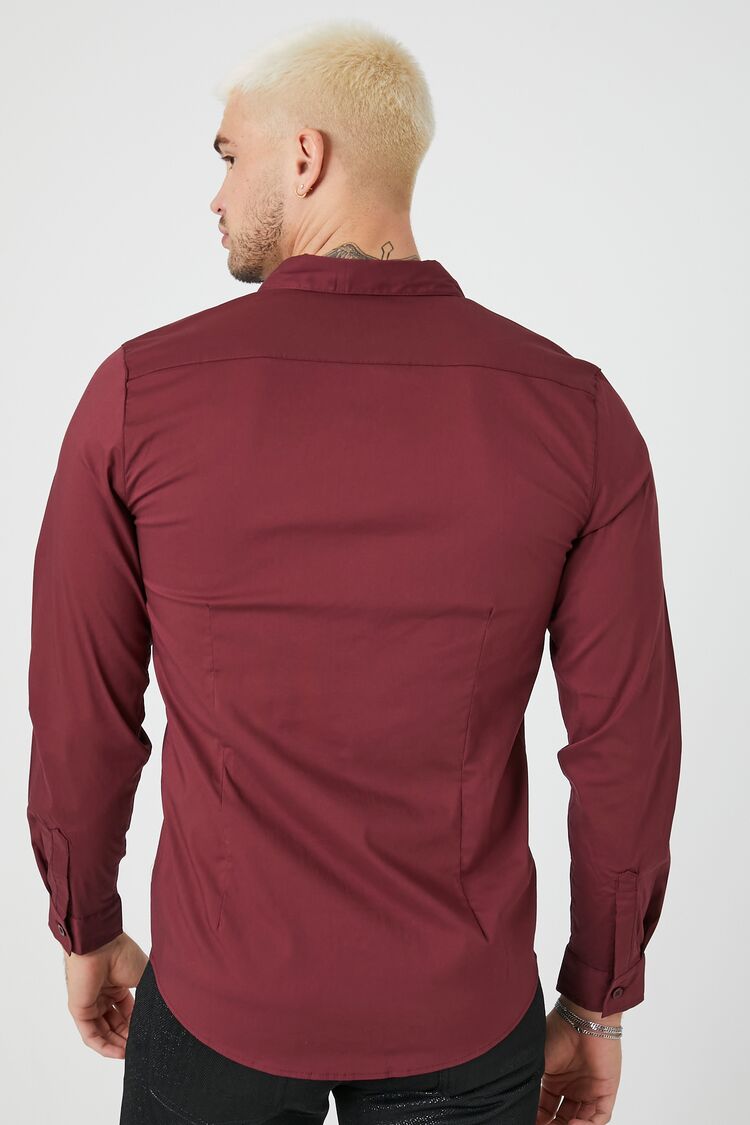 Cotton-Blend Long-Sleeve Shirt - You're all set!