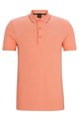 Cotton-Piqué Slim-Fit Polo Shirt with Tonal Logo