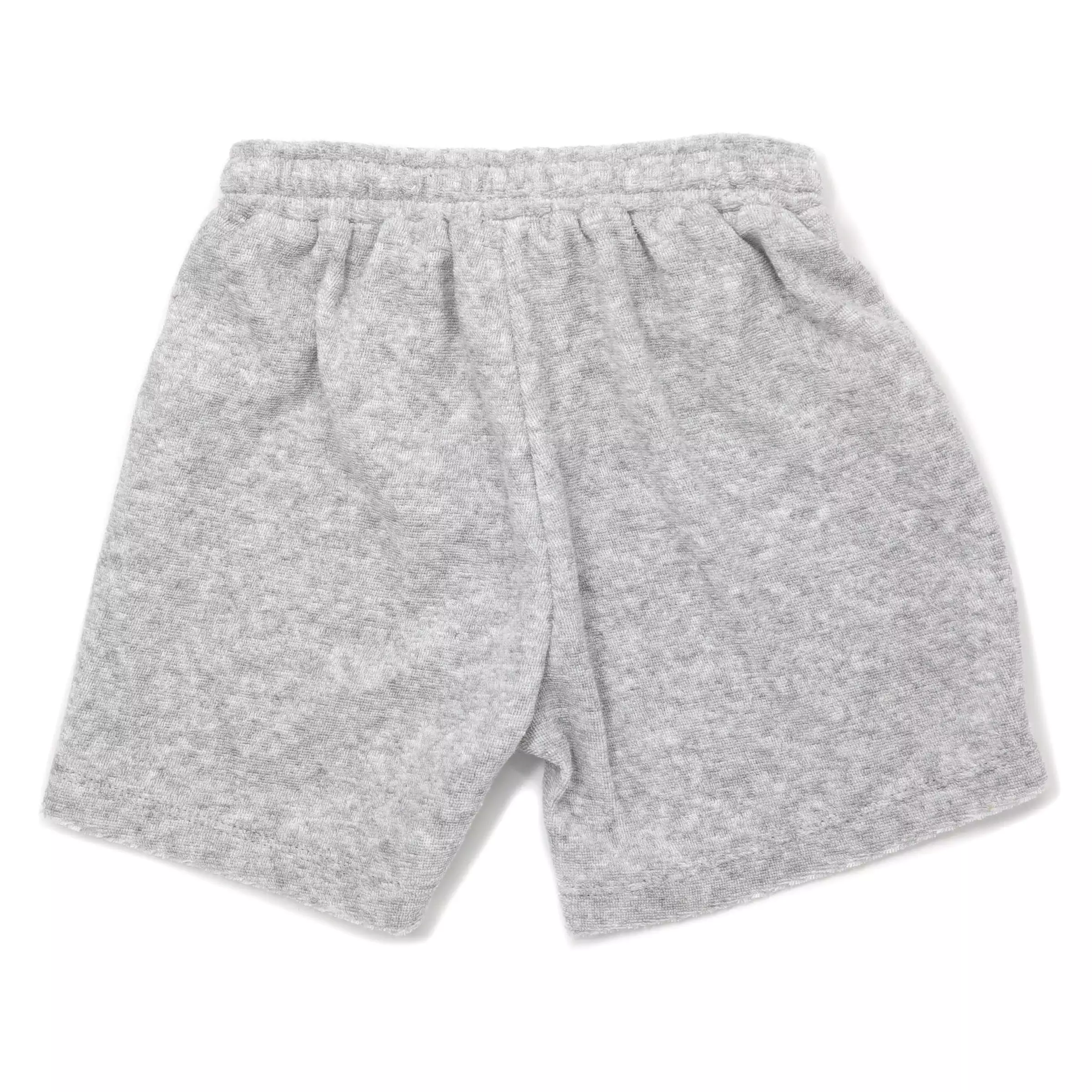 Cotton Terry Boys Track Shorts - Heather Gray | Shop Now