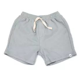 Cotton Terry Boys Track Shorts - Mist Blue for boys