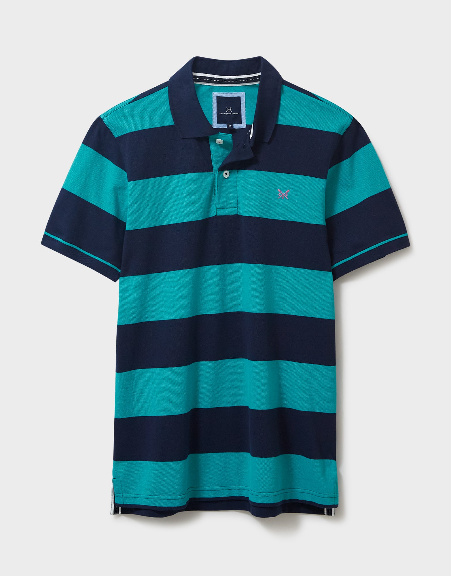 Crew Clothing Men's Striped Polo Shirt - Heritage Collection.