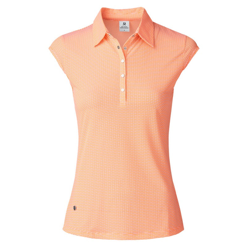 Daily Sports Orange Cap Sleeve Carmela Polo