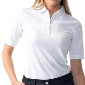 Daily Sports Polo Macy White Half-Sleeve - SHOP NOW