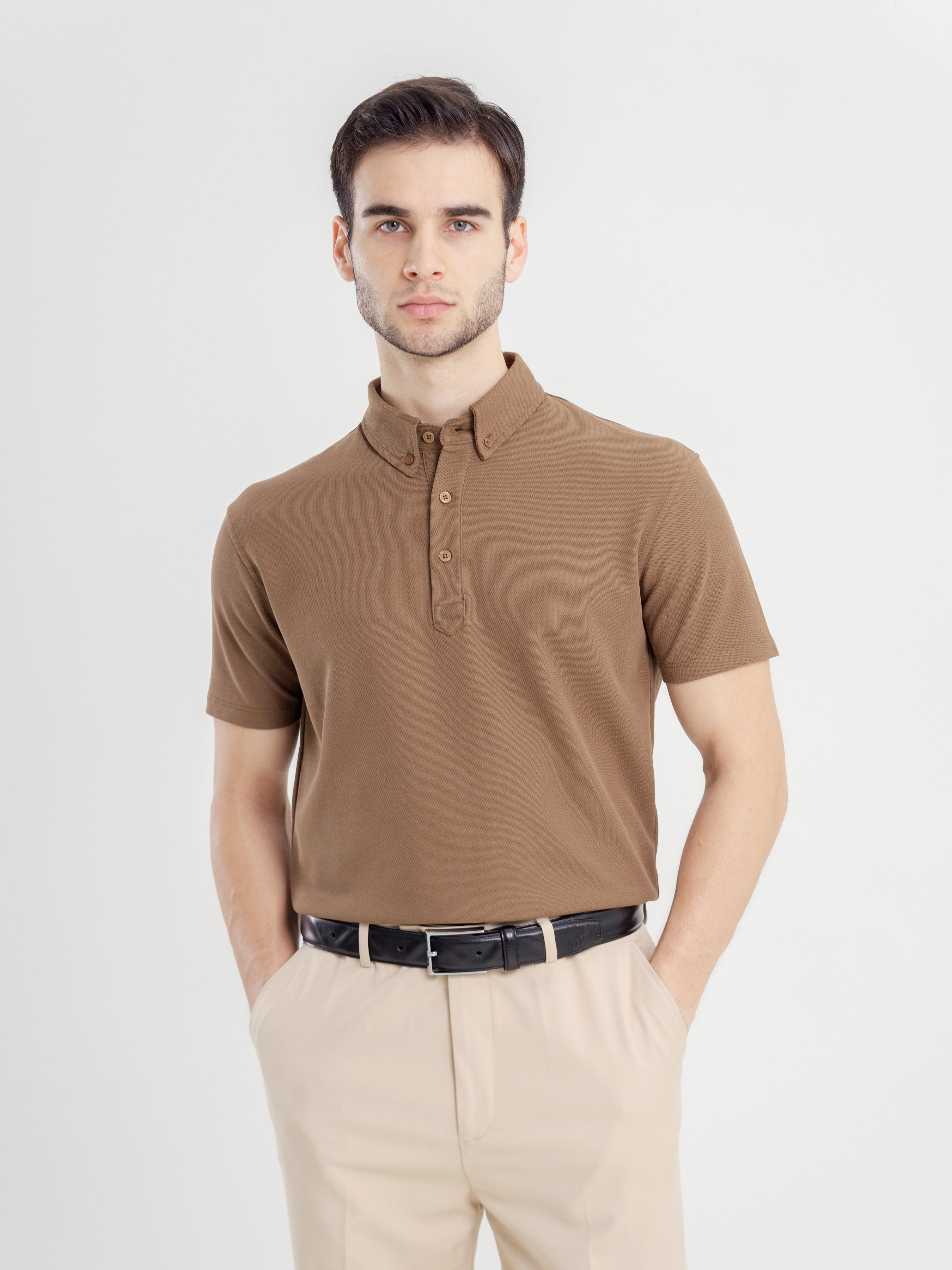 Dante Polo Shirt - Coffee