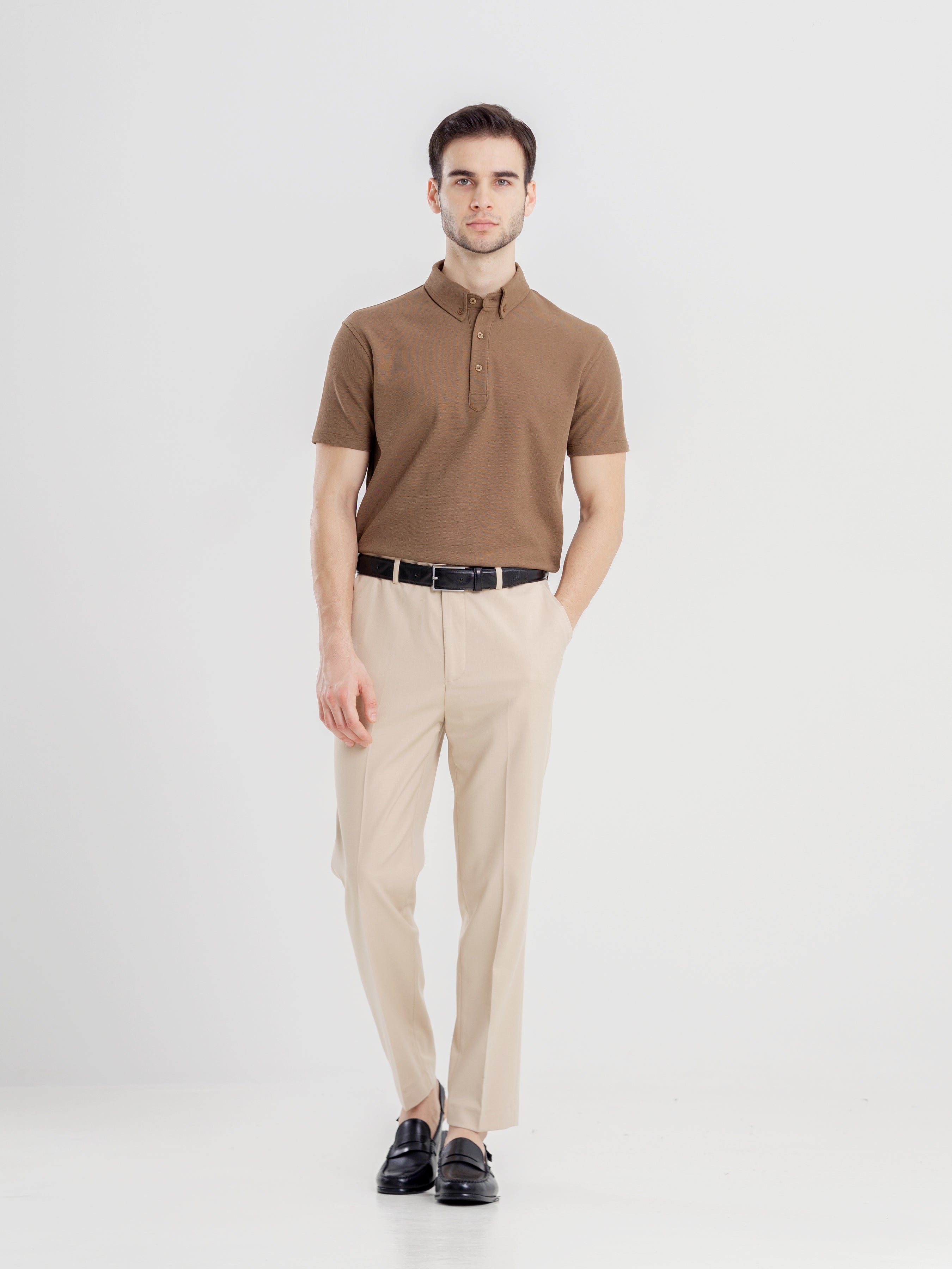 Dante Polo Shirt - Coffee