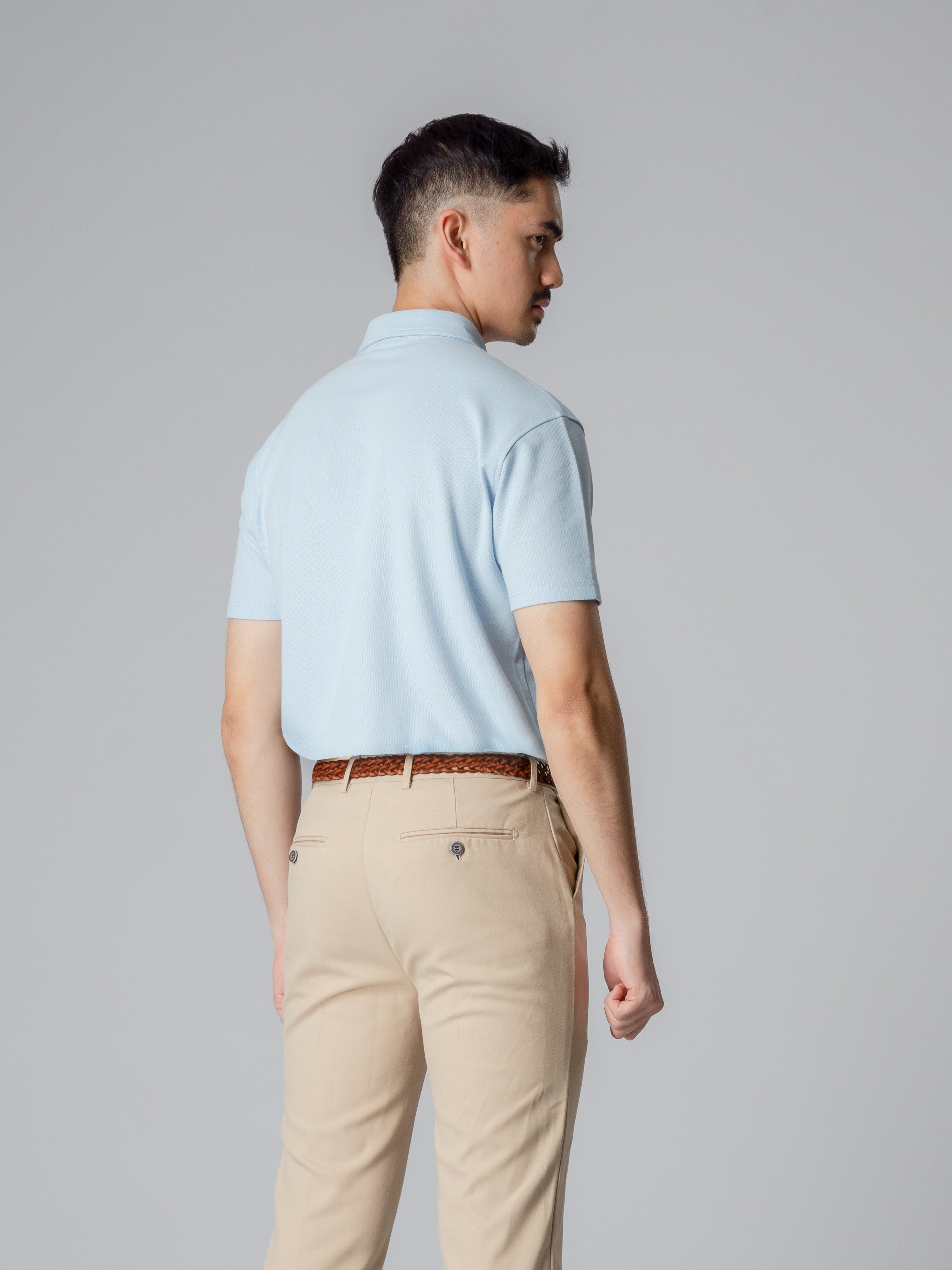 Dante Polo Shirt - Light Blue