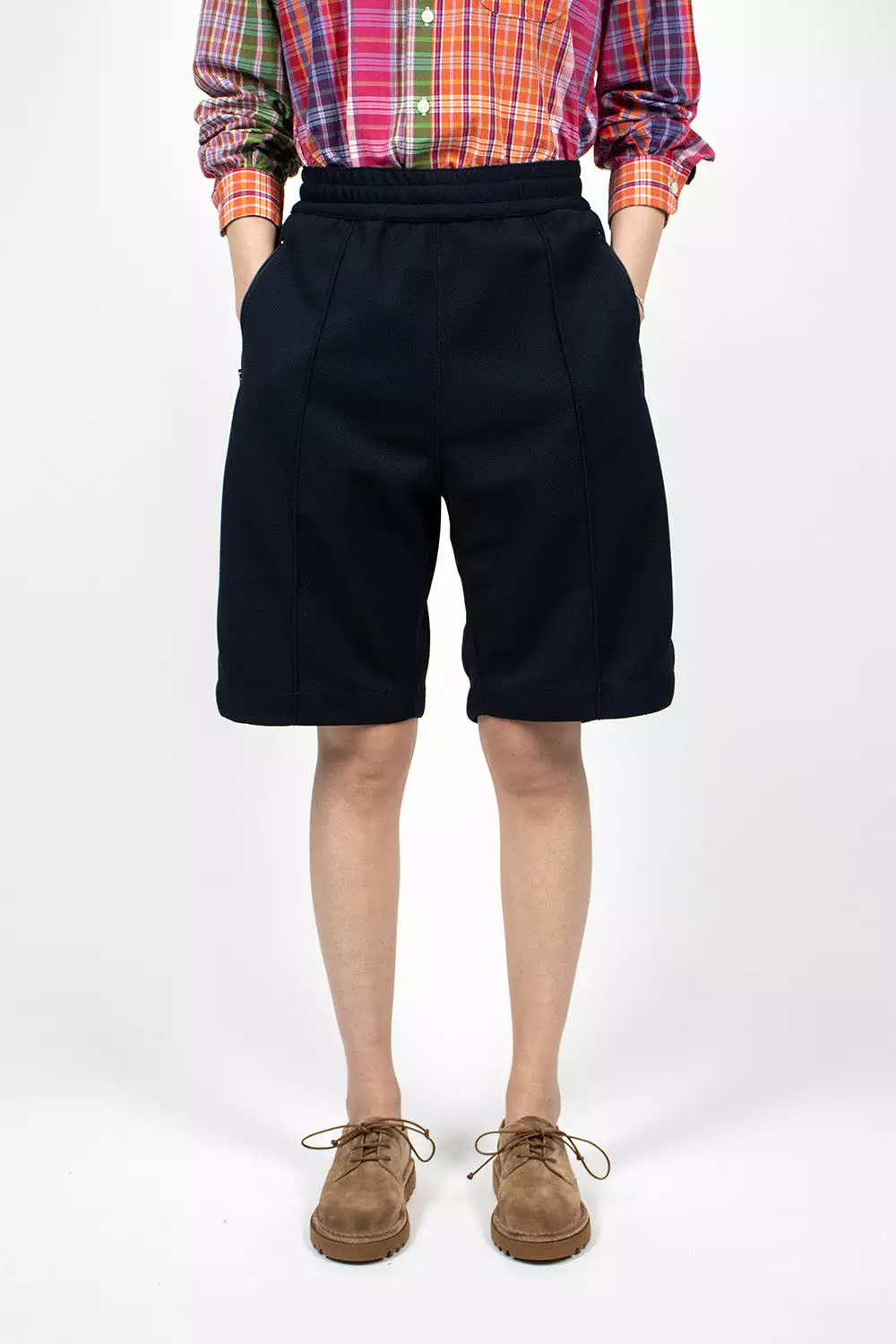 Dark Navy Diamond Poly BB Shorts