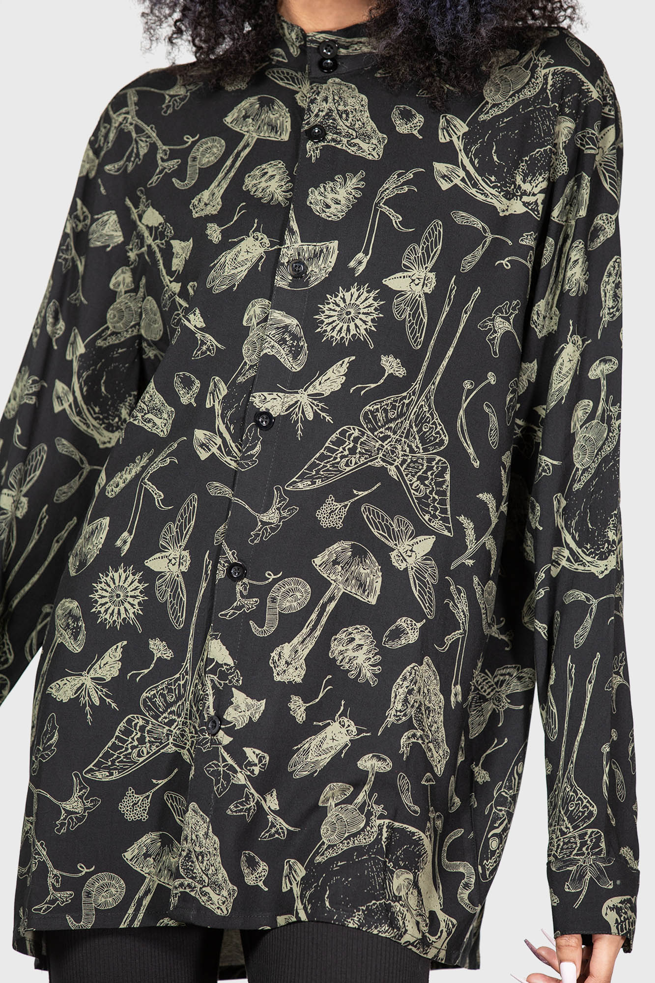 Dragonfly Print Shirt