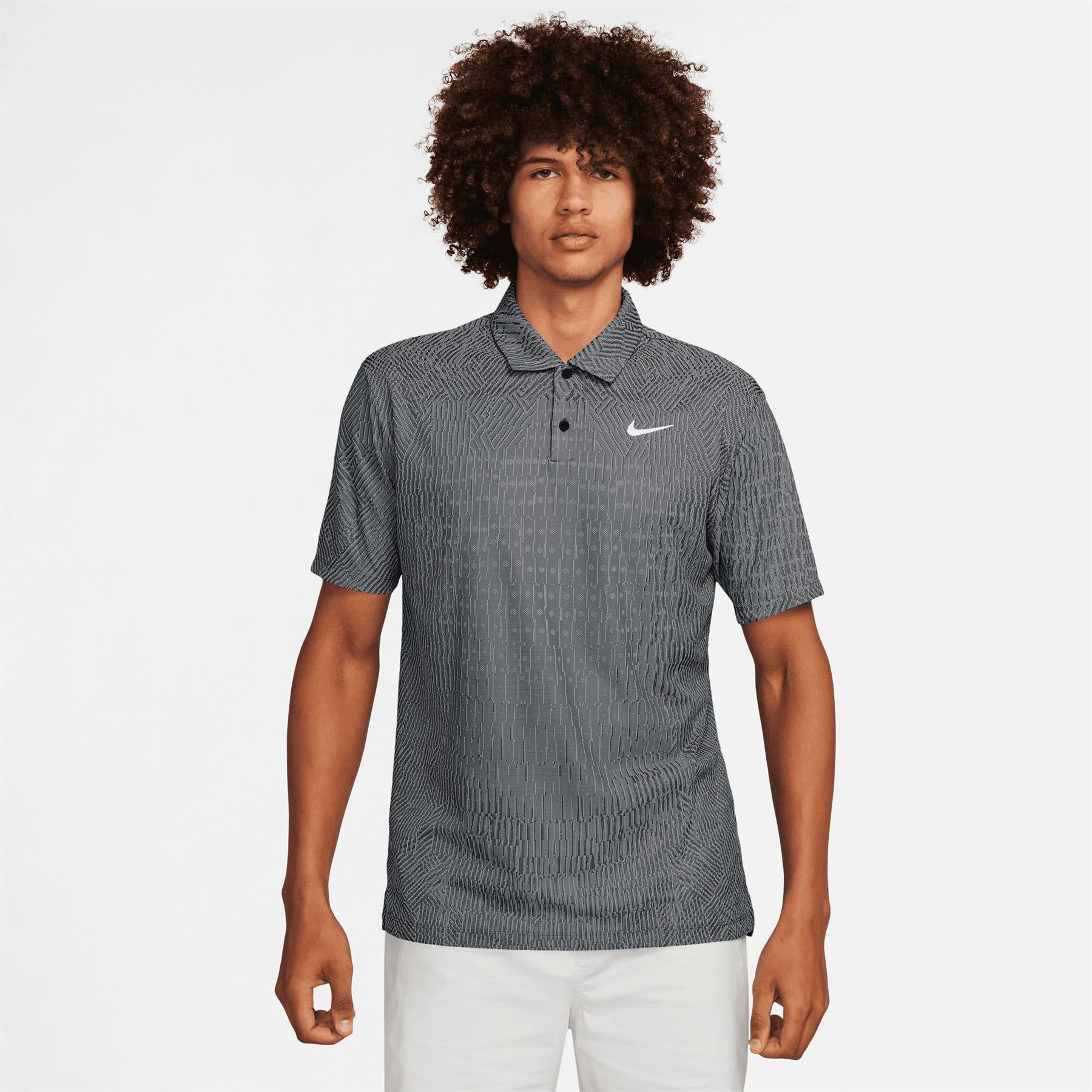 Dri-FIT ADV Tour Polo - Cool Grey/Black 2024