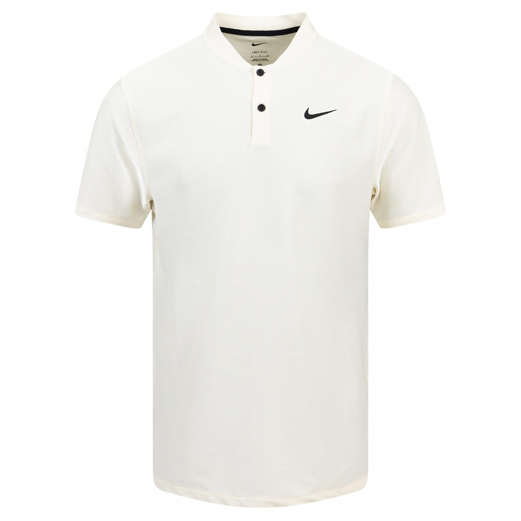 Dri-FIT Tour Texture Stripe Polo Coconut Milk Yellow