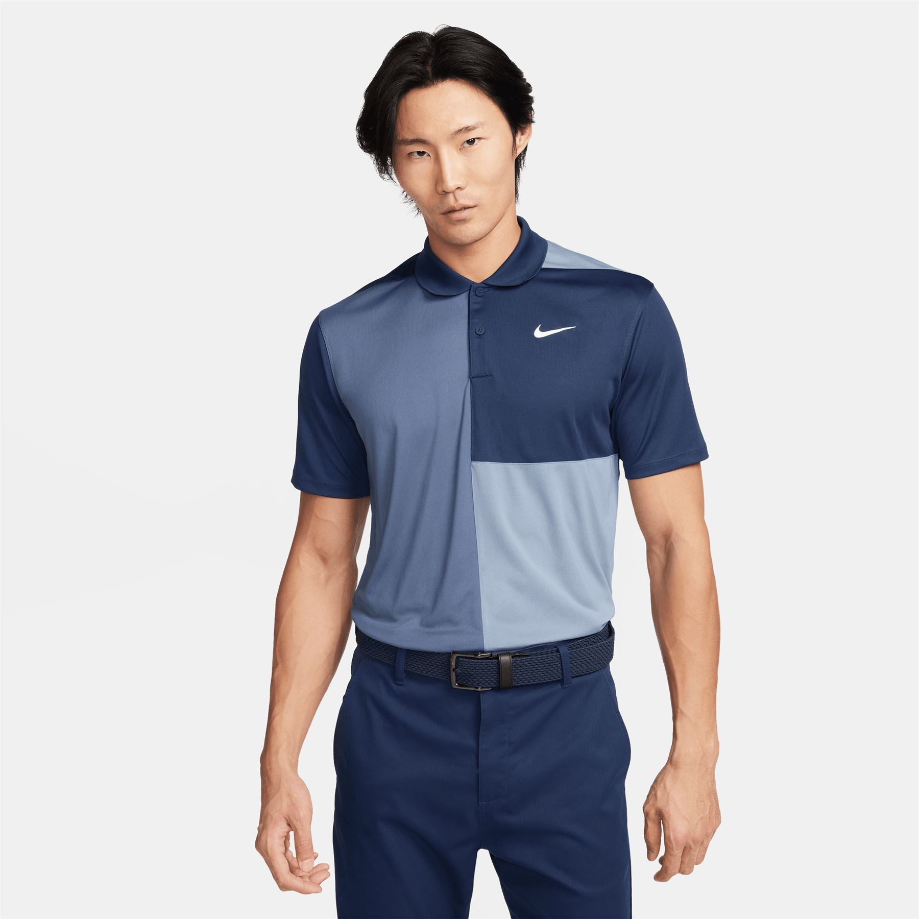 Dri-FIT Victory+ Color Blocked Polo Navy/Slate - SS24