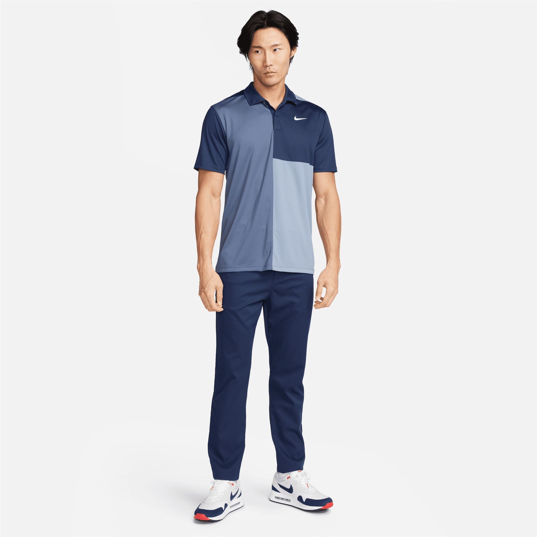 Dri-FIT Victory+ Color Blocked Polo Navy/Slate - SS24