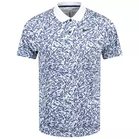 Dri-FIT Victory Plus Micro AOP Tee Printed Polo - Photon Dust Grey - W23