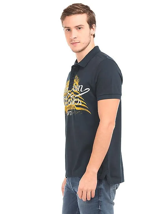 Printed Pique Polo Shirt from Ed Hardy