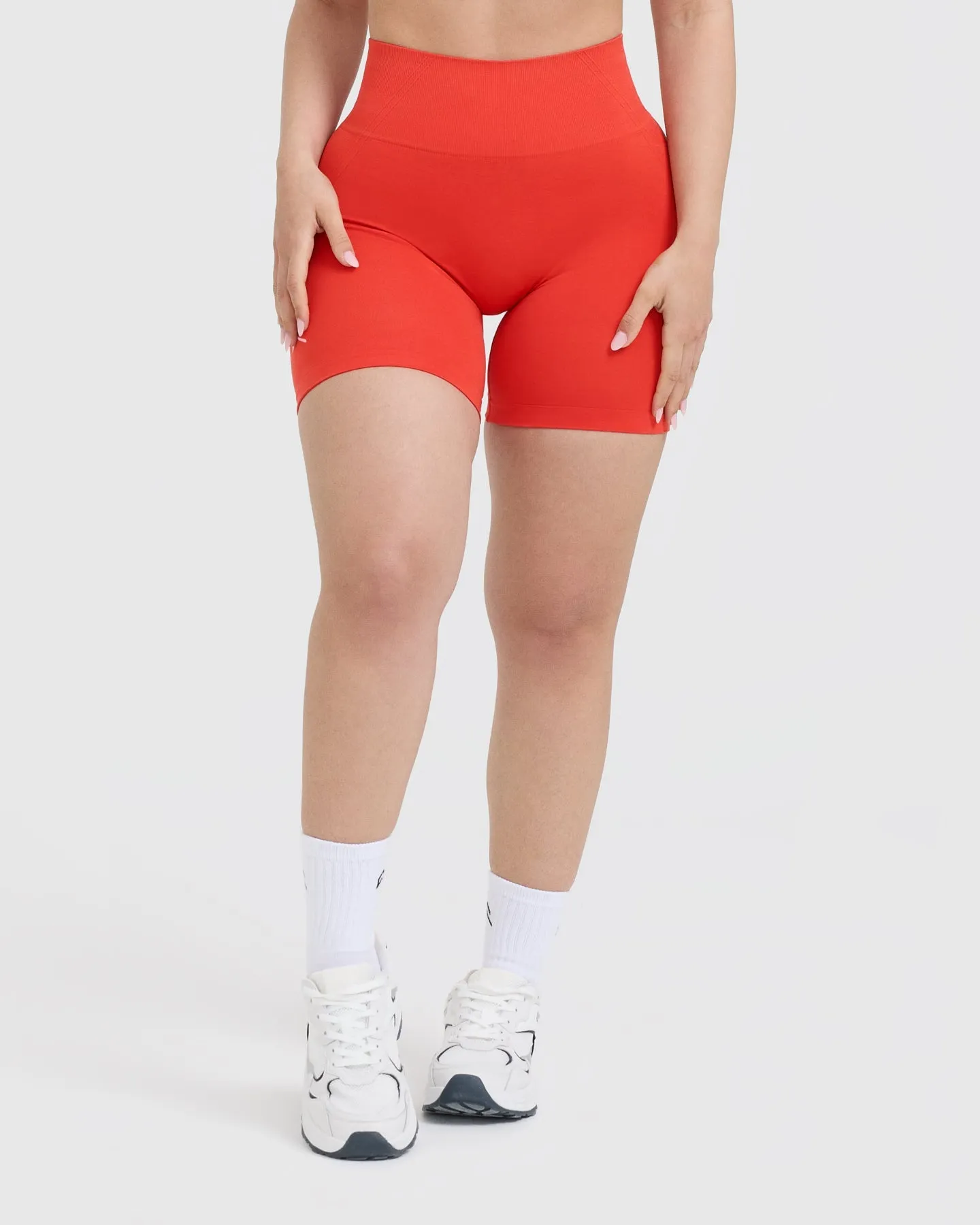 Charged Orange Easy Seamless Shorts