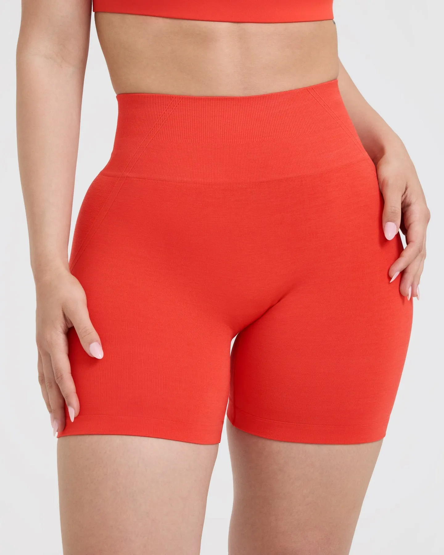 Charged Orange Easy Seamless Shorts