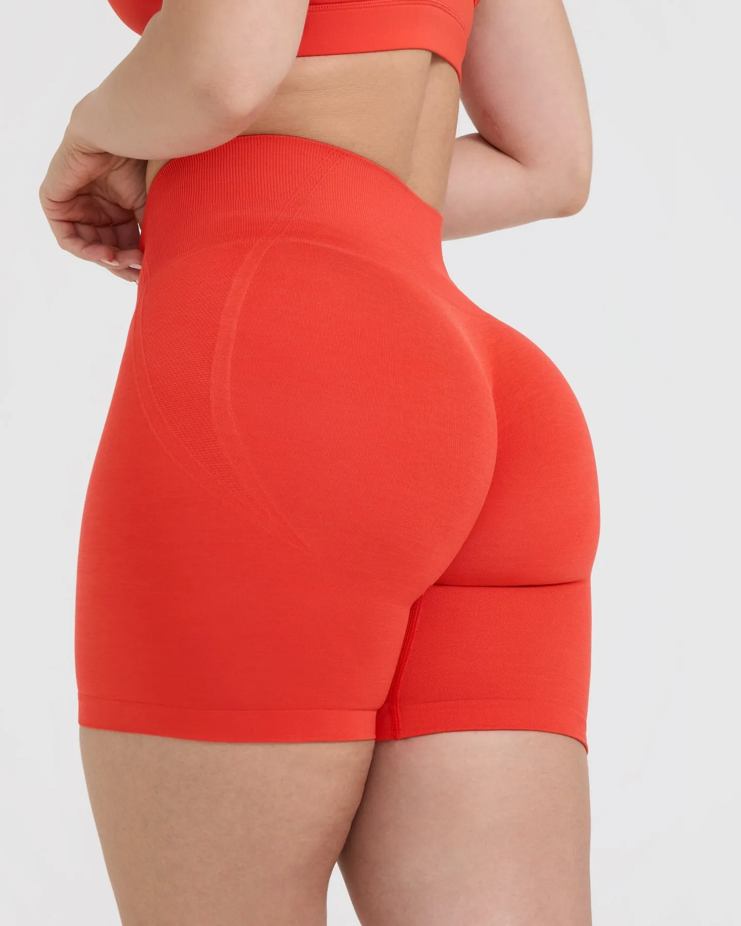 Charged Orange Easy Seamless Shorts