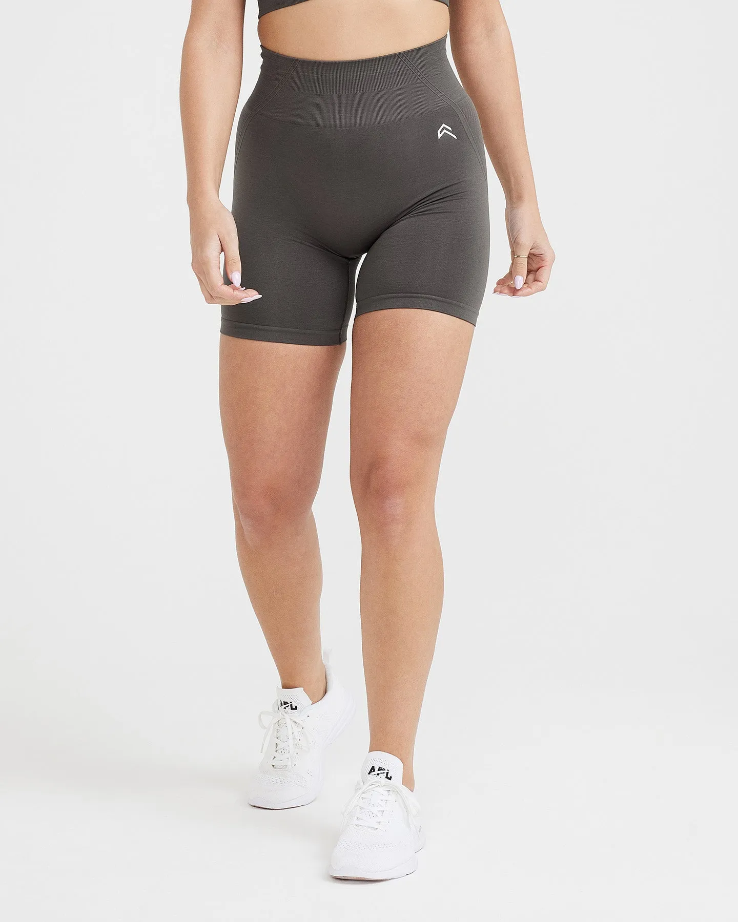 Deep Taupe Effortless Seamless Shorts