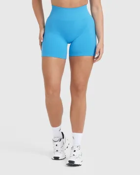 Electric Blue Seamless Shorts