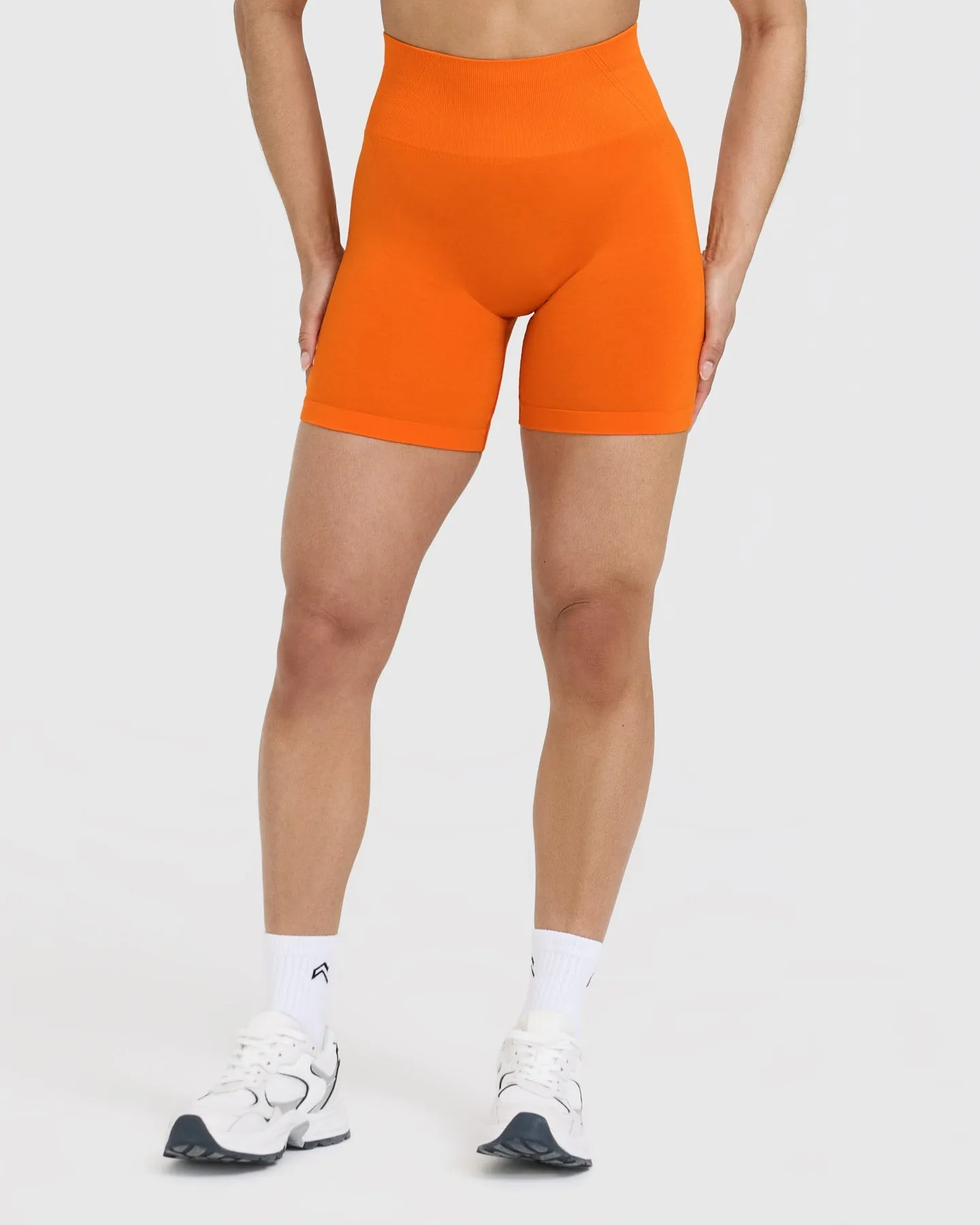 Flame Orange Effortless Shorts.