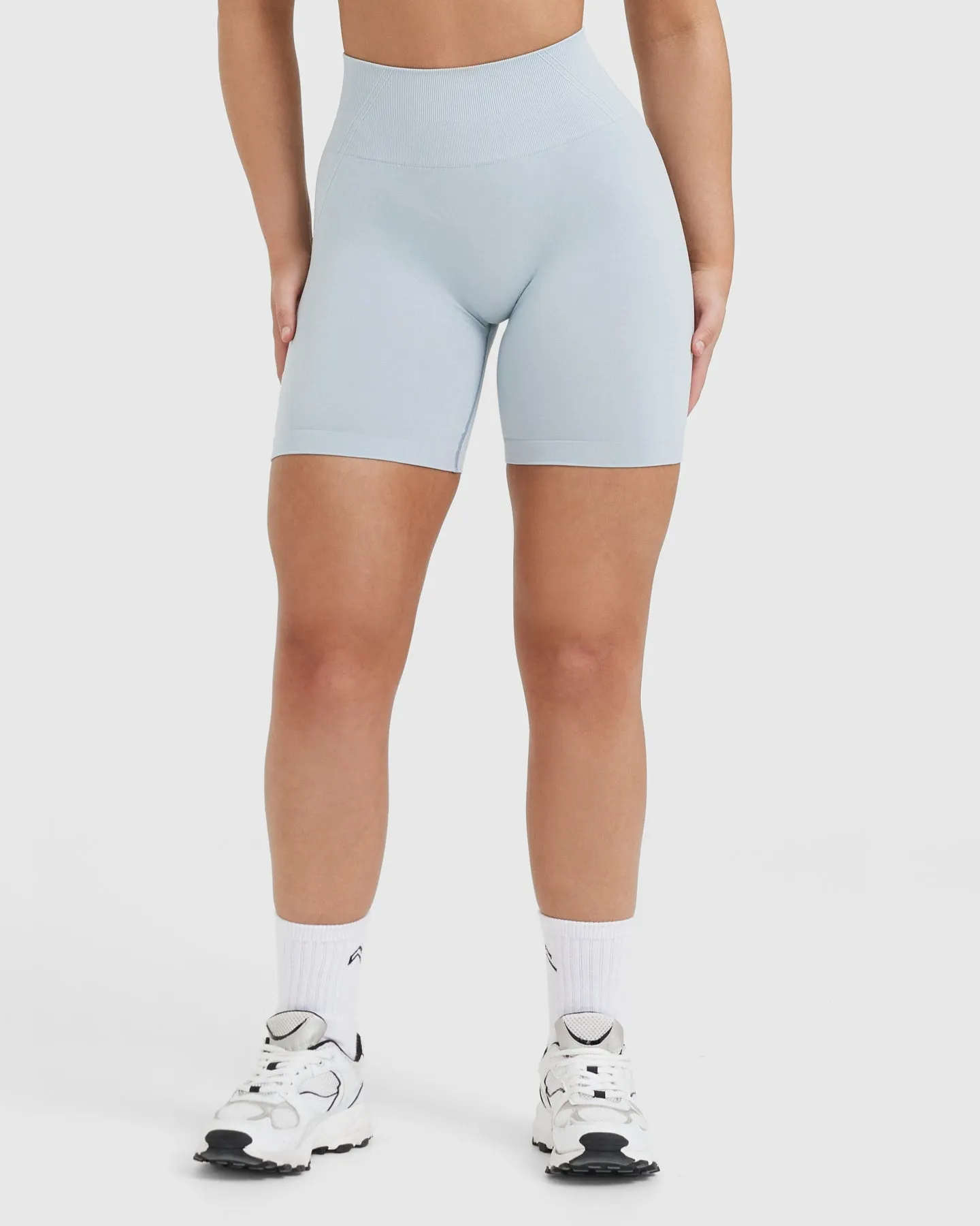 Ice Blue Easy Fit Shorts