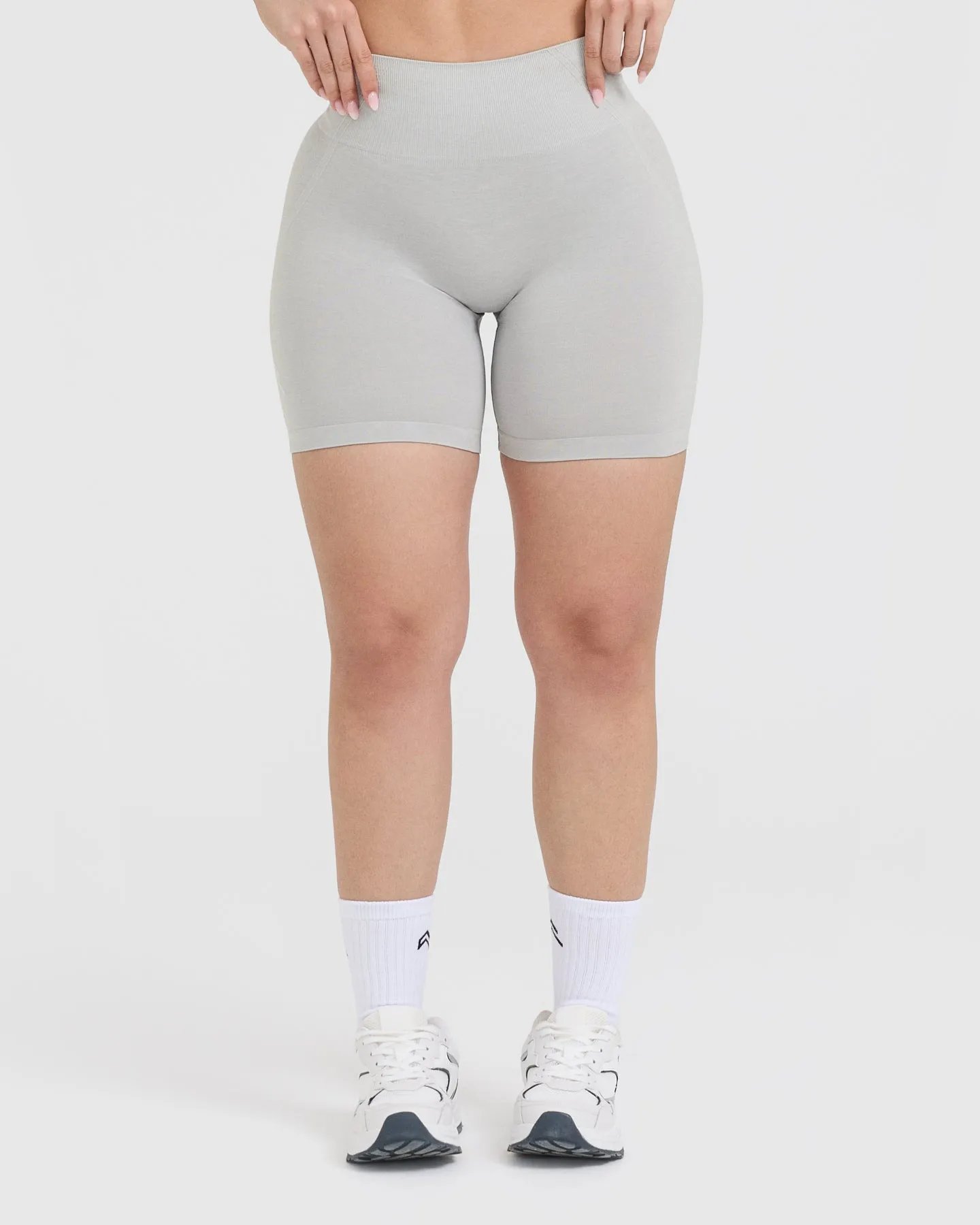 Light Grey Marl Effortless Seamless Shorts