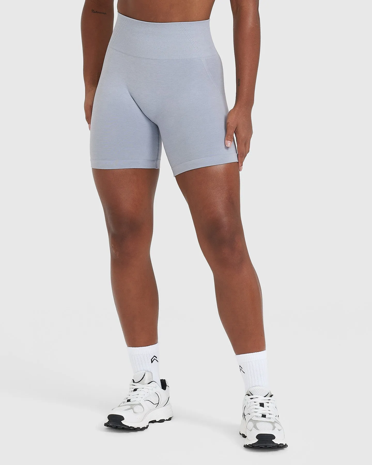 Effortless Seamless Shorts - Metal Grey