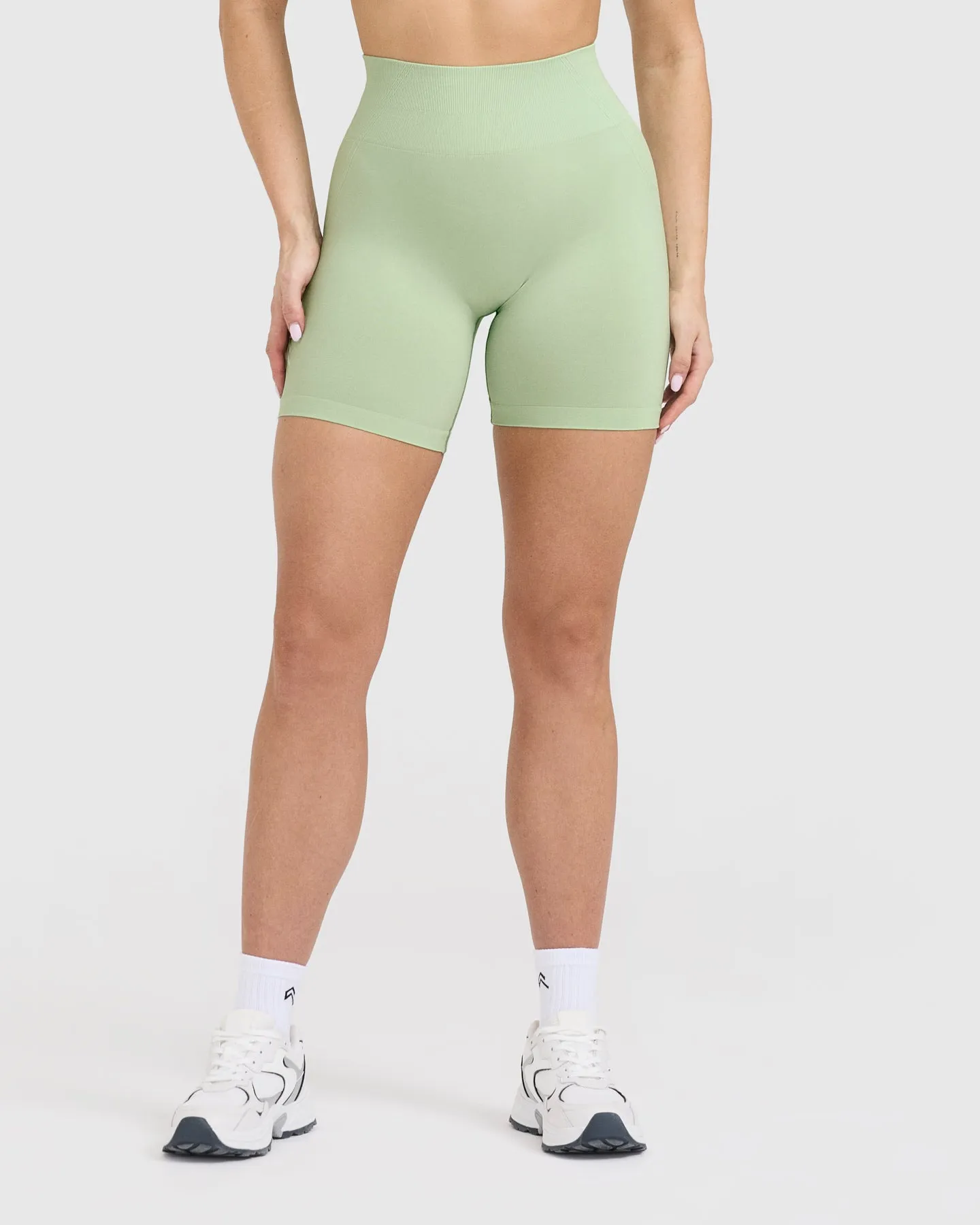 Mint Green Easy Wear Shorts