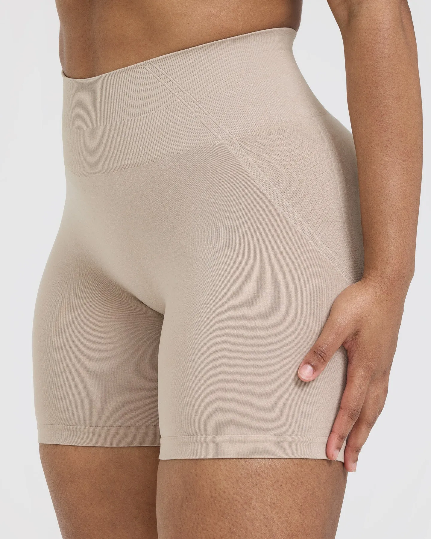 Seamless Mushroom Brown Shorts.