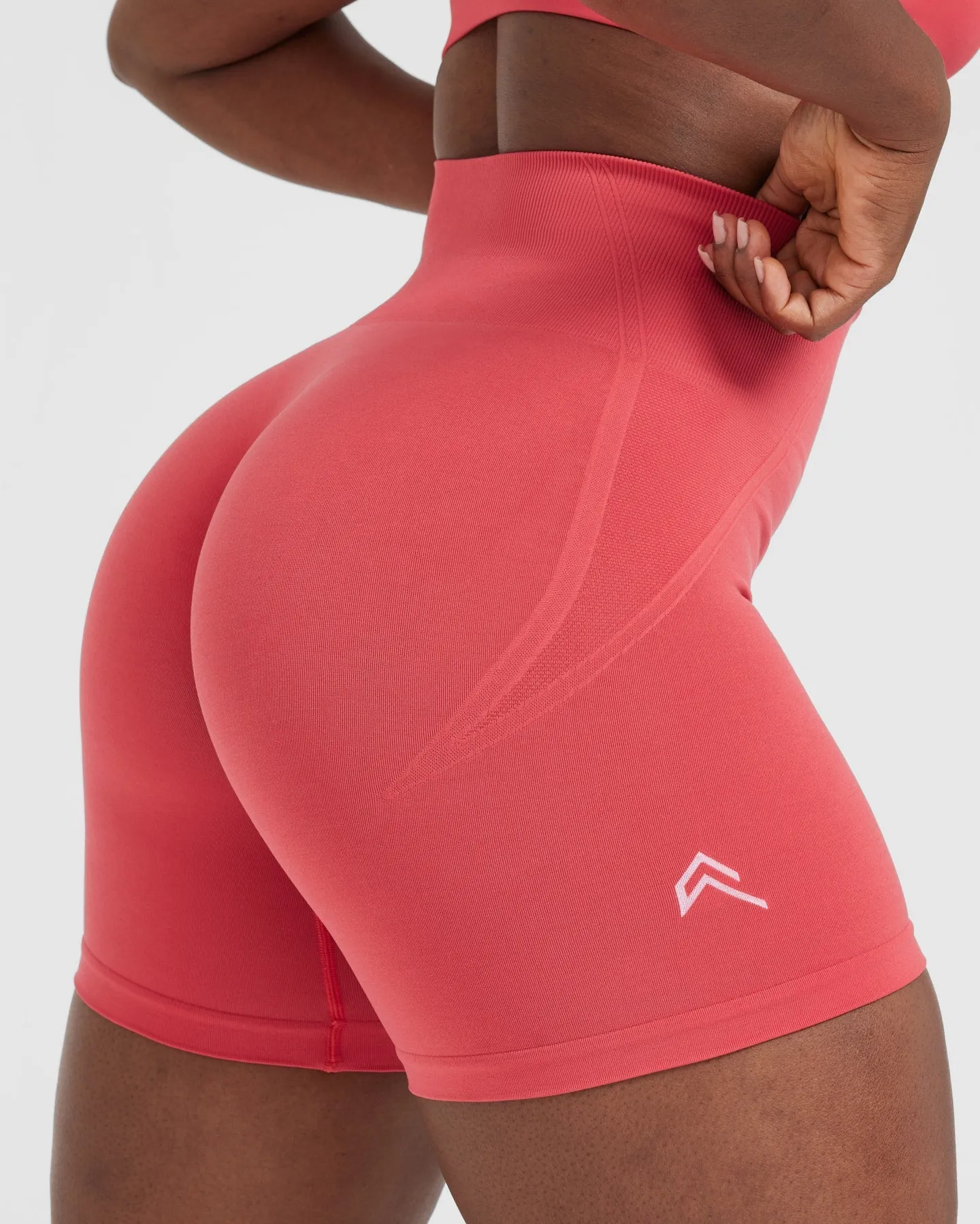 Sweet Red Effortless Seamless Shorts