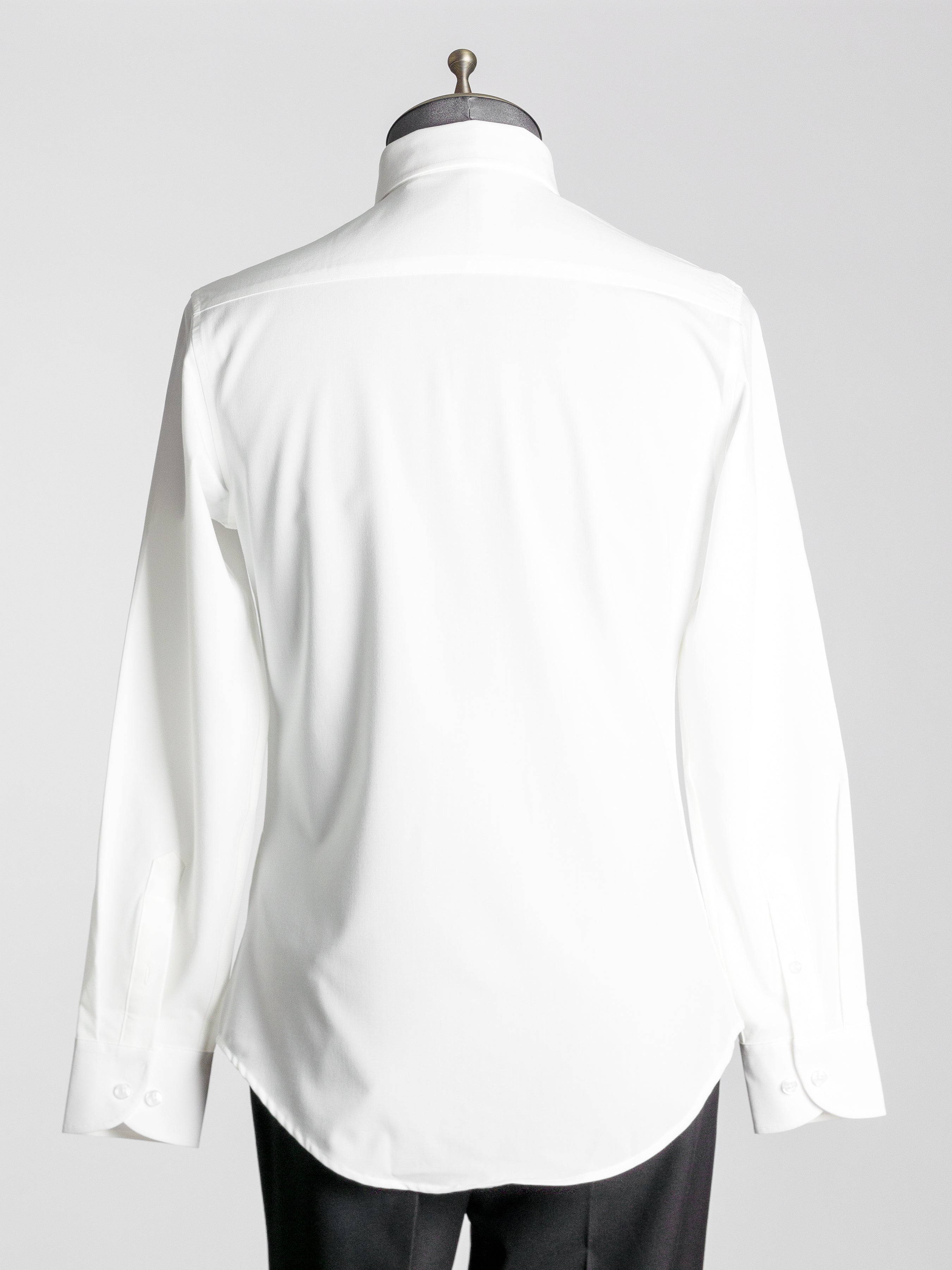 Elio White Button-Down Collar Shirt