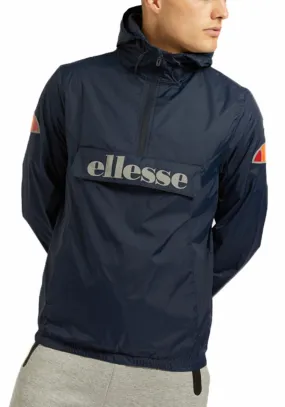 Ellesse Navy Mens Acera Hooded Cagoule Jacket