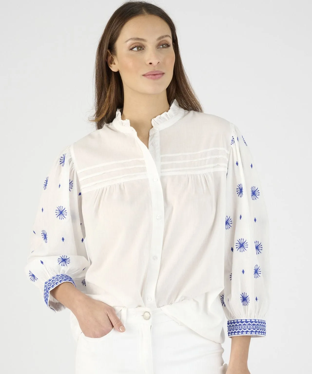 Embroidered Women's Blouse