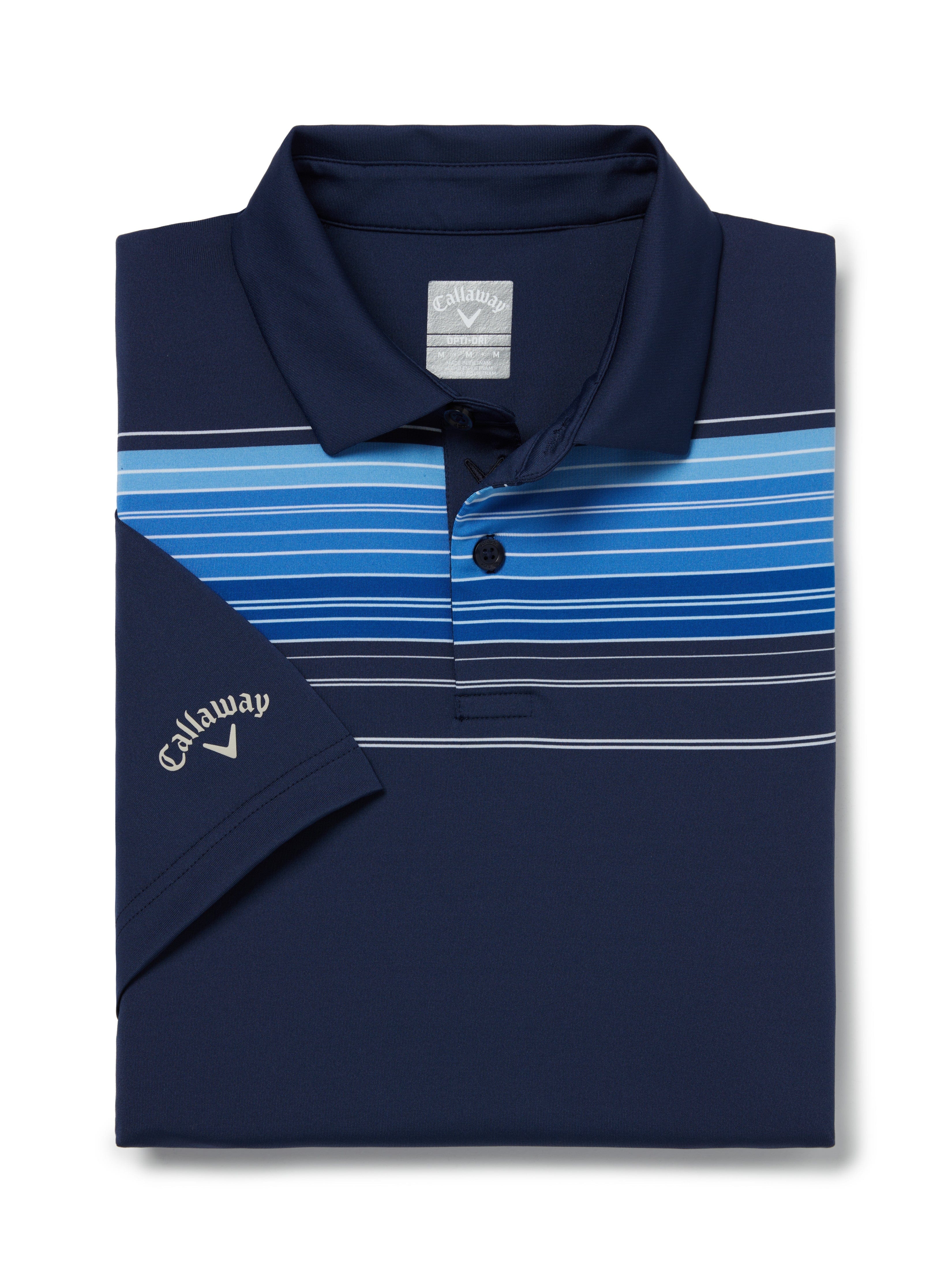 Engineered Stripe Golf Polo for Big & Tall Sizes - Energized and Yarn Dyed