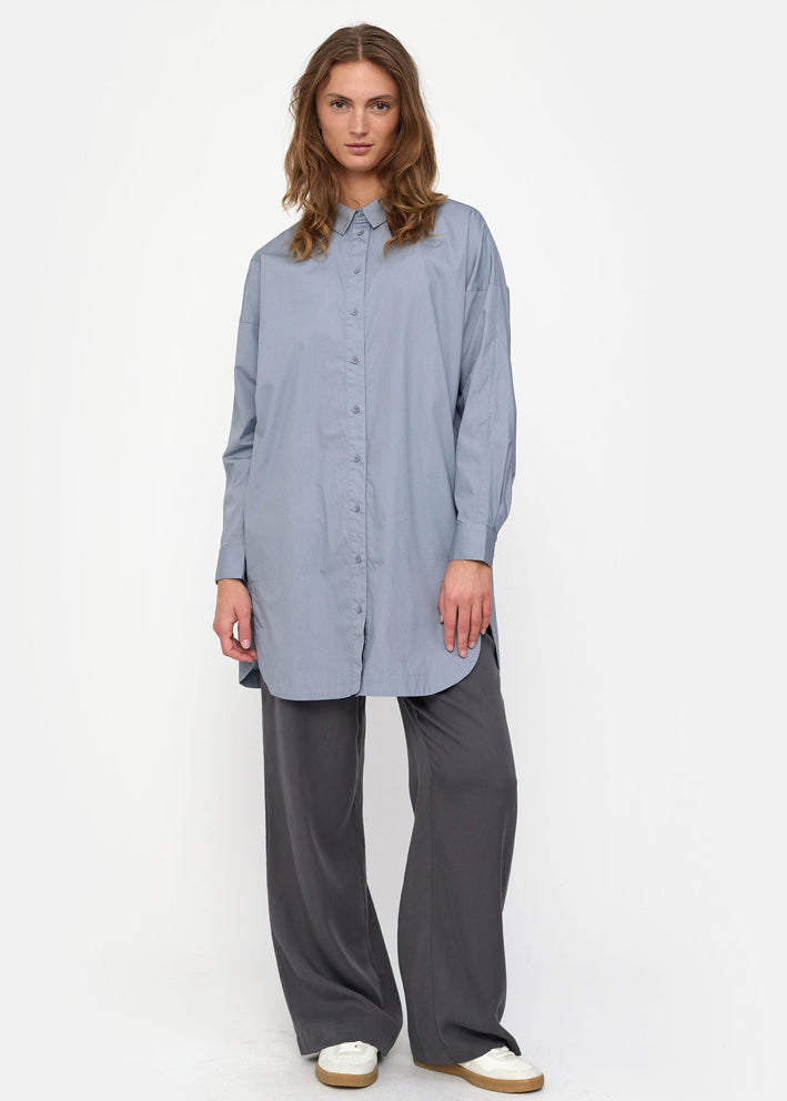 Esmé Studios Ellinor LS Long Shirt - Tradewinds.