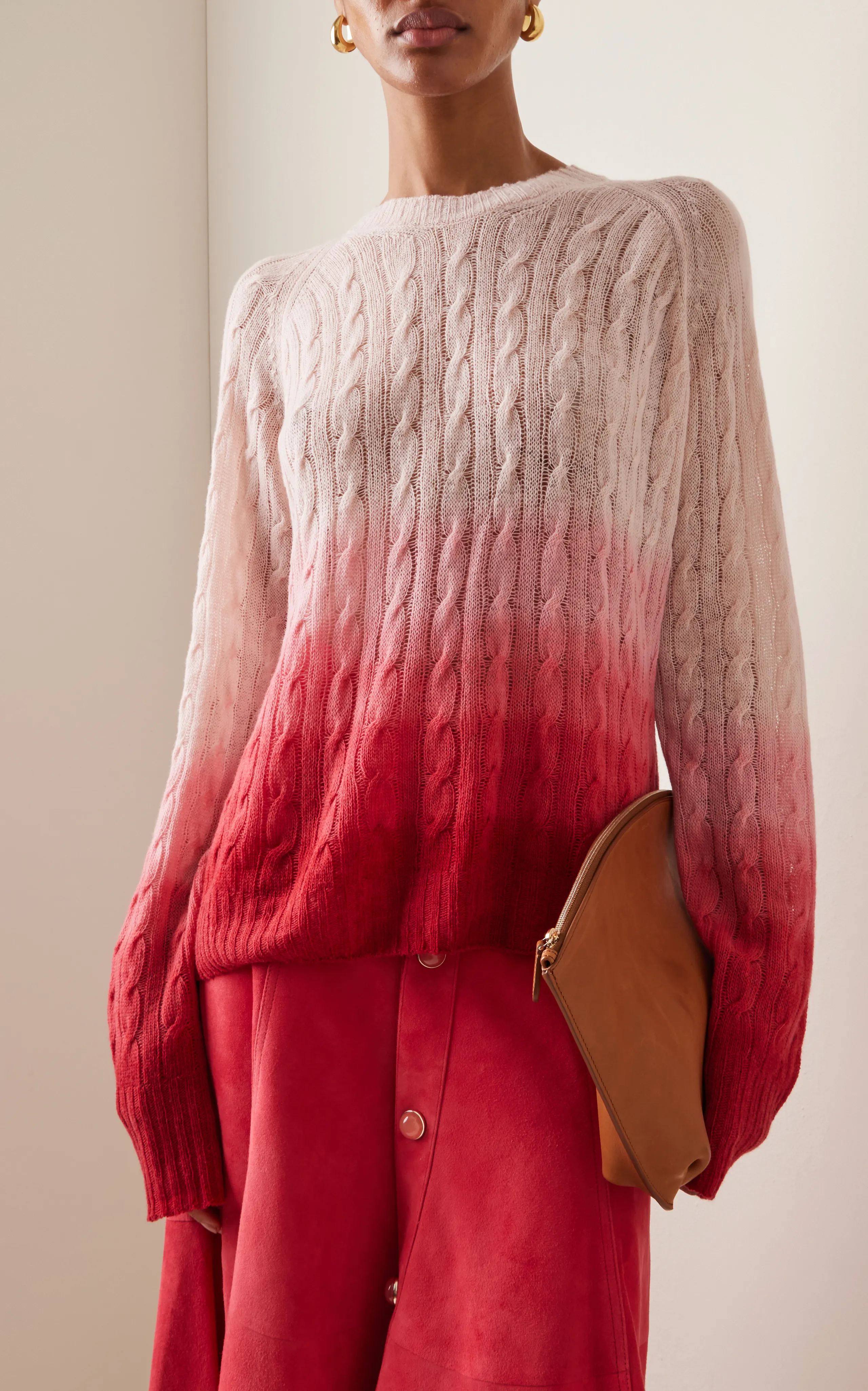 Etro Wool Cable-Knit Sweater