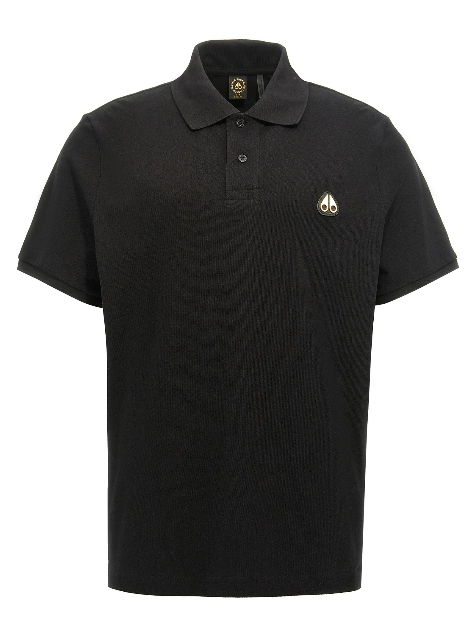 Black Everett Gold Polo