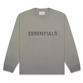 Fear of God essentials long sleeve t-shirt - cement.