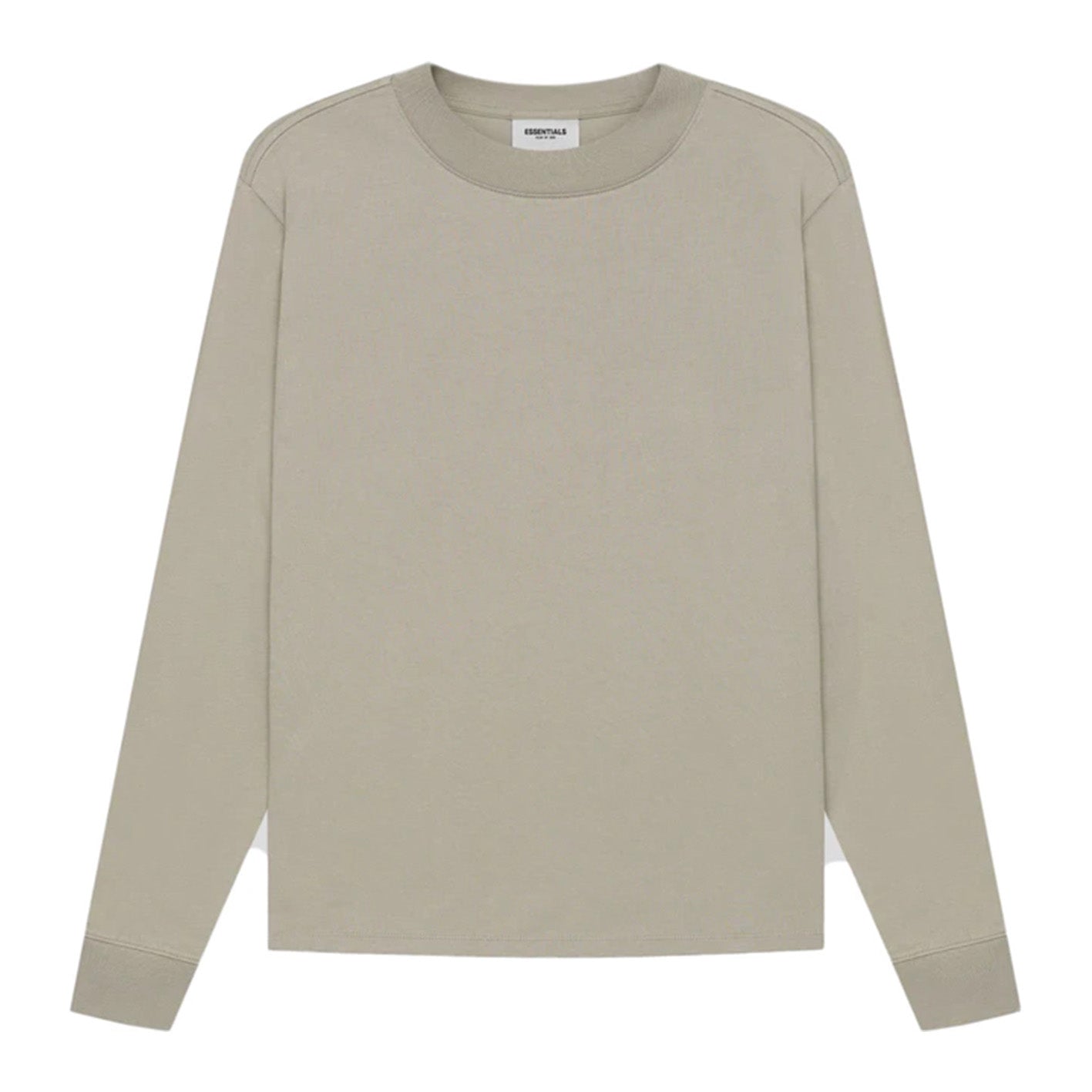 FEAR OF GOD ESSENTIALS Long Sleeve T-Shirt Moss SS21 - Best Price & Fast Shipping - Limited Stock.