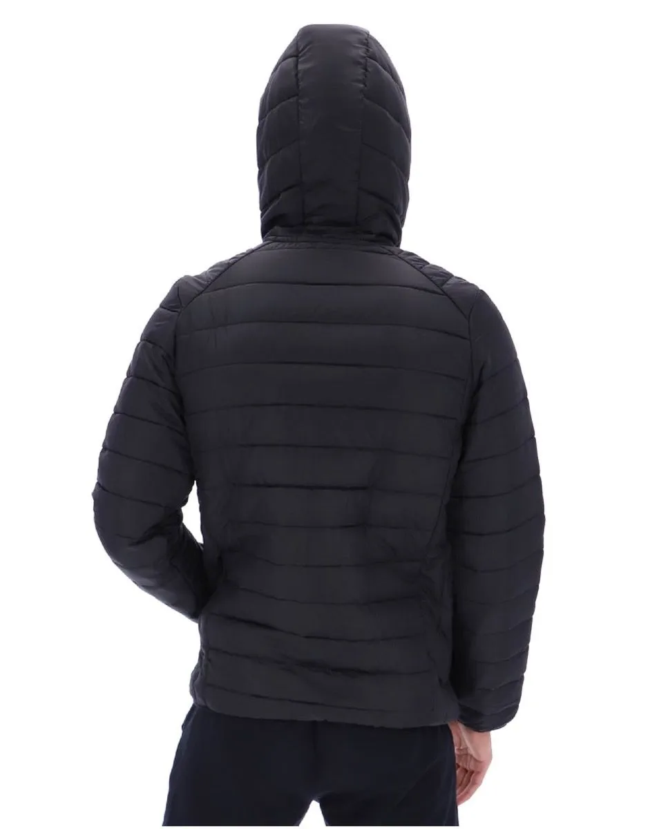 Fila Black Quilted Pavo Casual Jacket