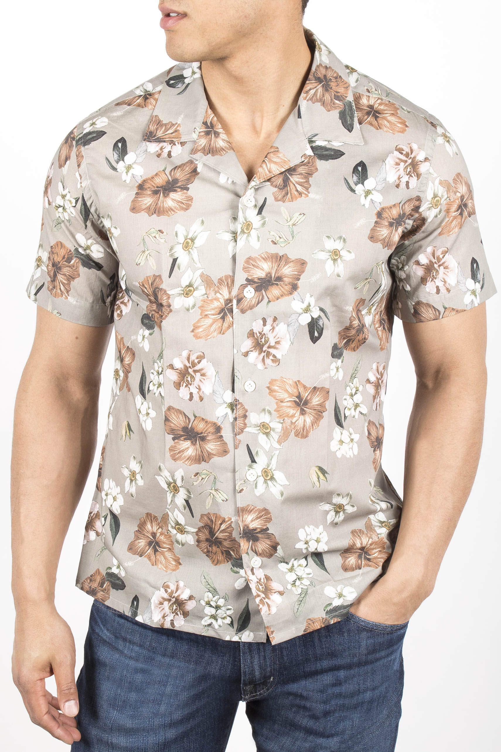 Floral Patterned Shirt