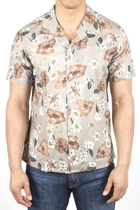 Floral Patterned Shirt