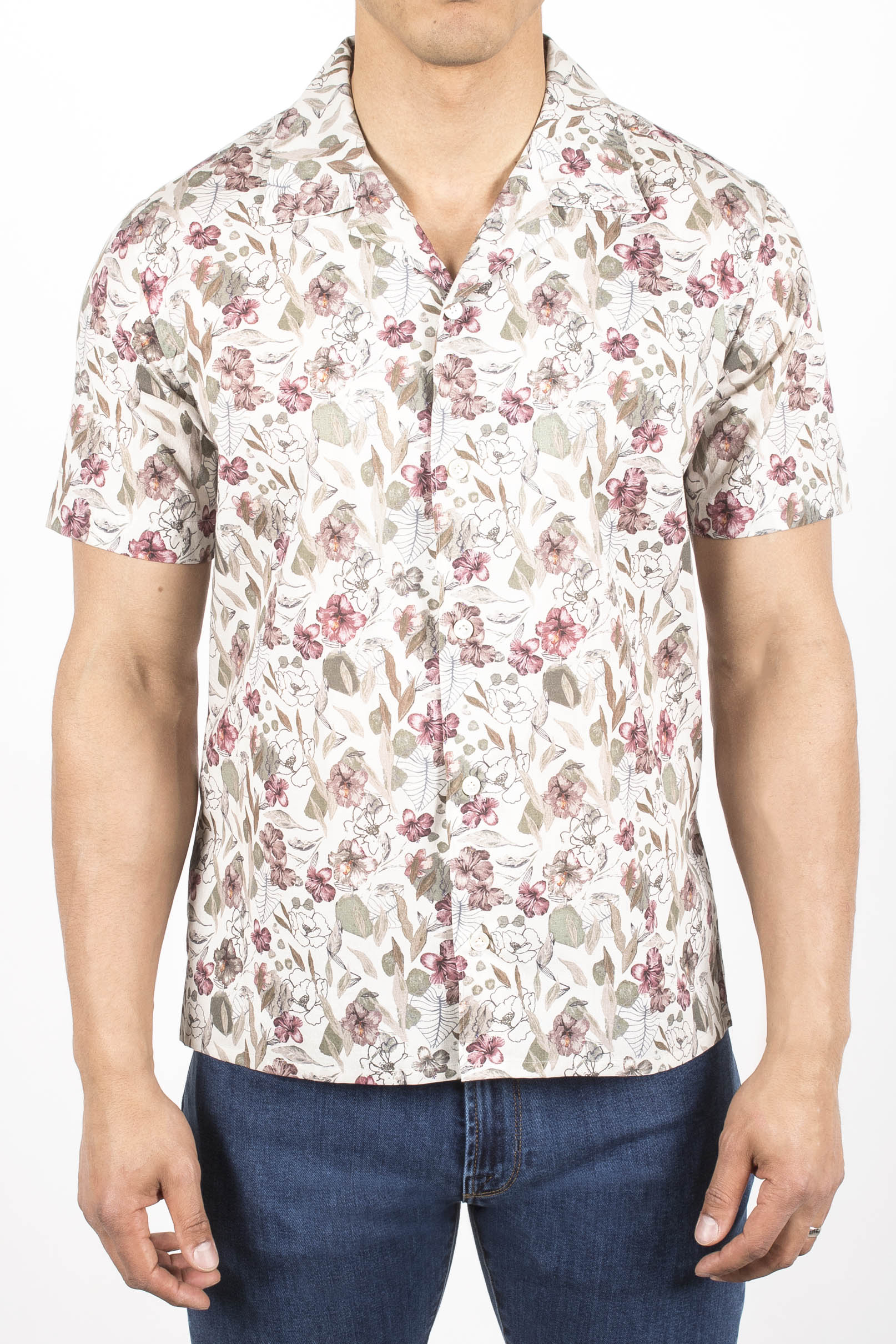 Floral Patterned Shirt