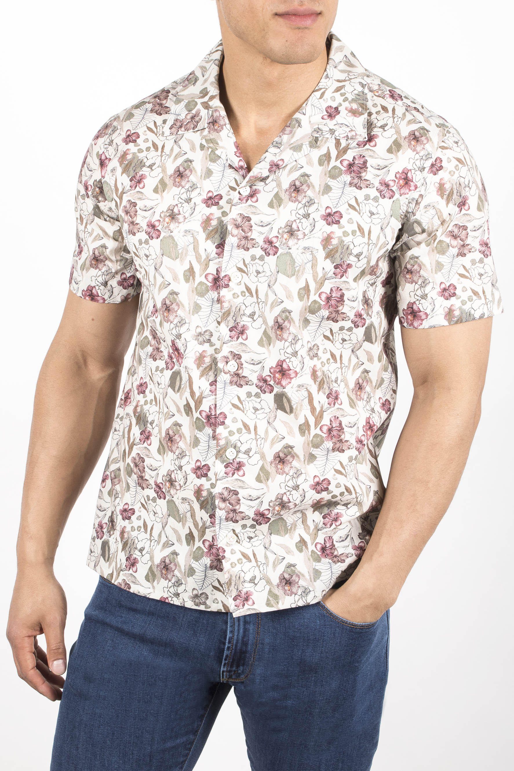 Floral Patterned Shirt