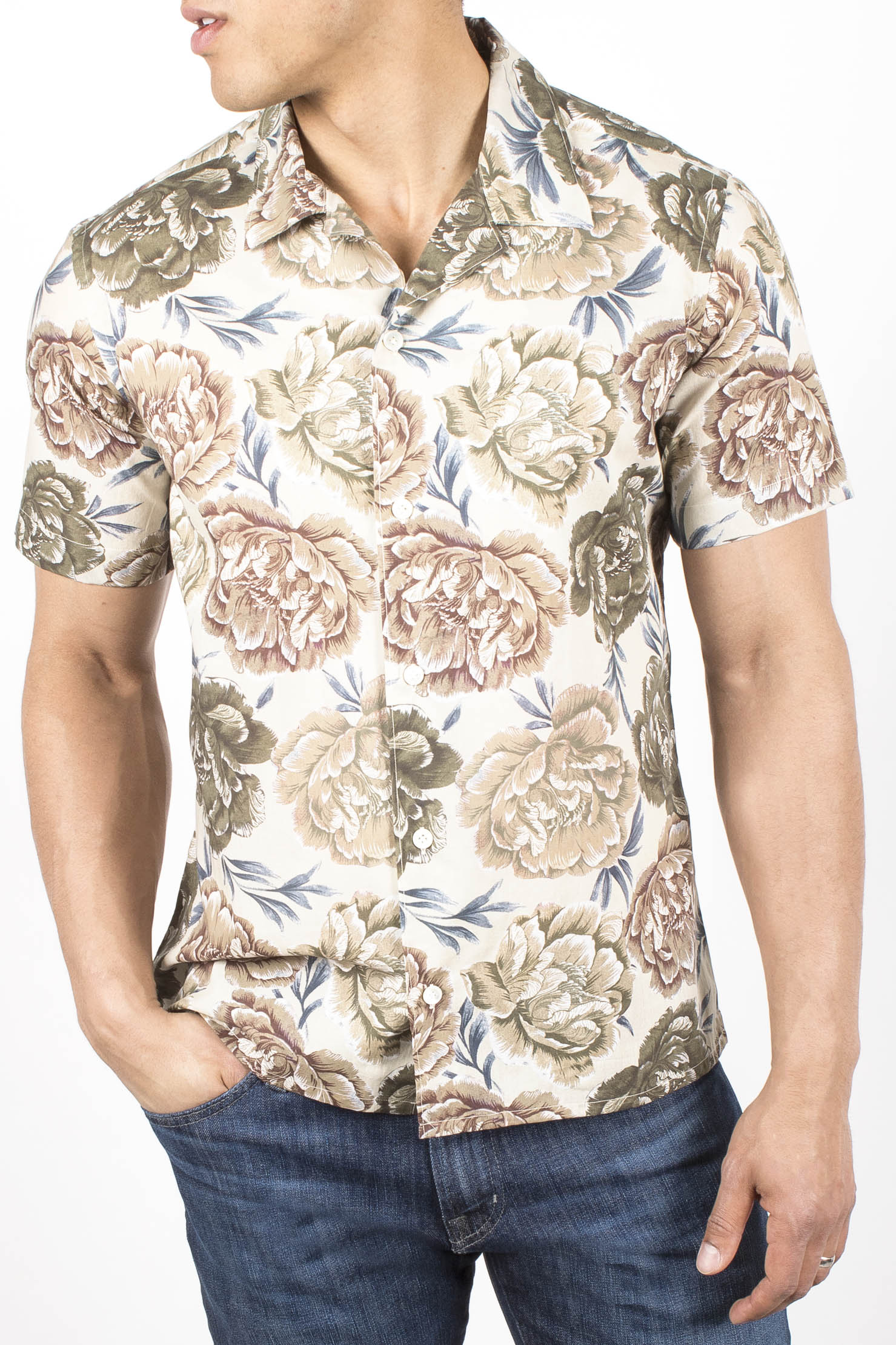 Floral Patterned Shirt