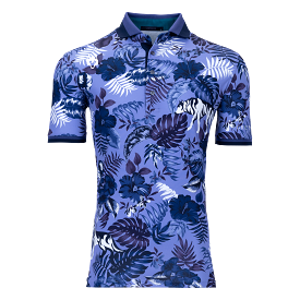 Floral Wolf Polo - Players Club Jungle.