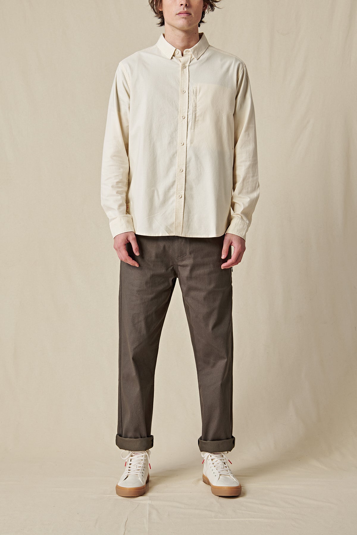 Foundation LS Shirt - Natural Undyed