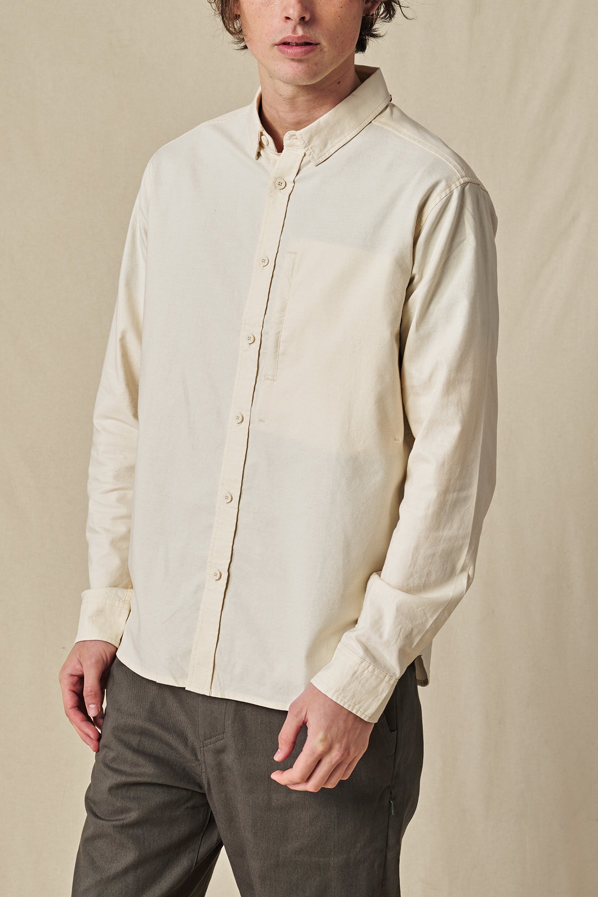 Foundation LS Shirt - Natural Undyed