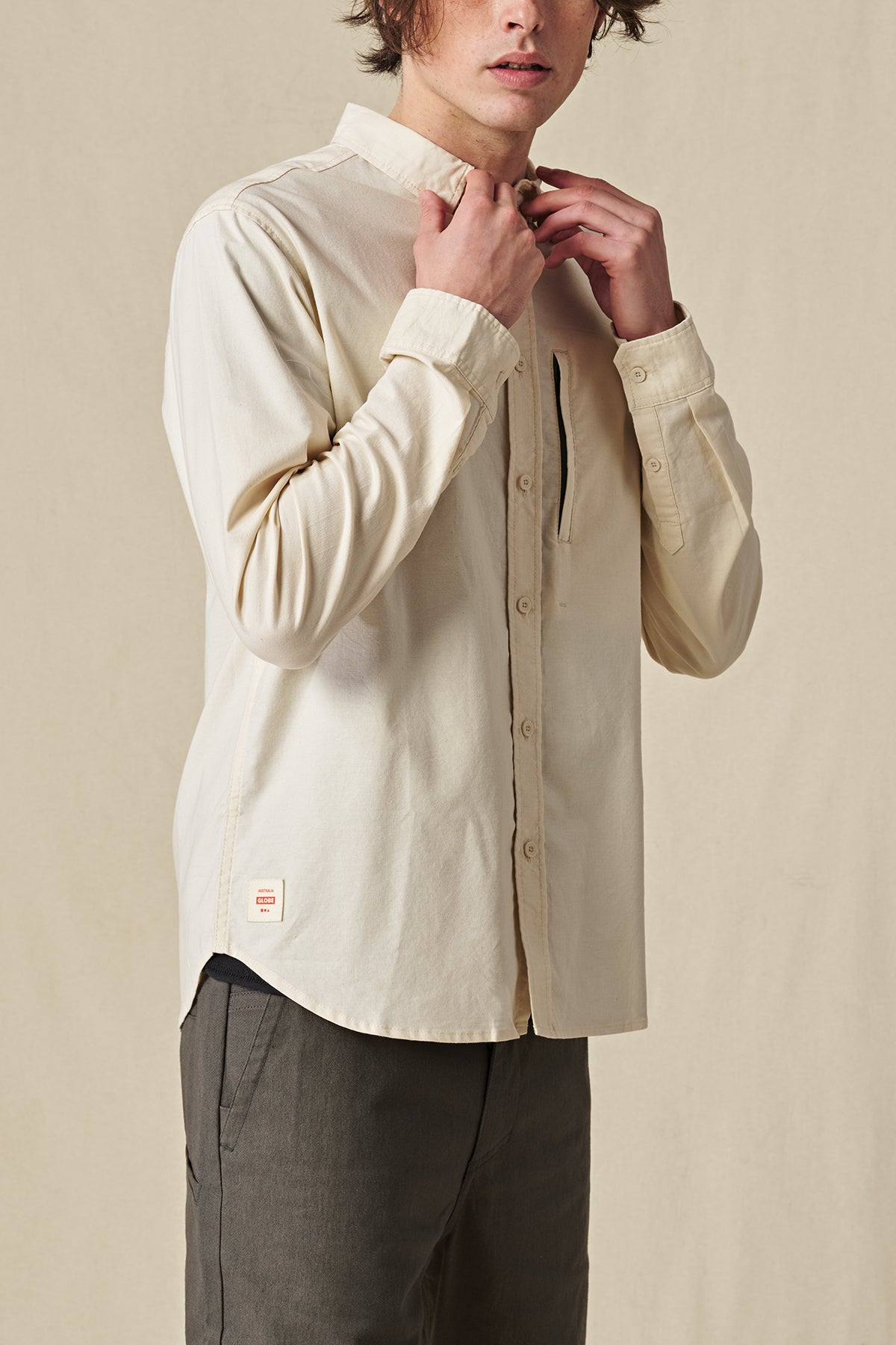 Foundation LS Shirt - Natural Undyed